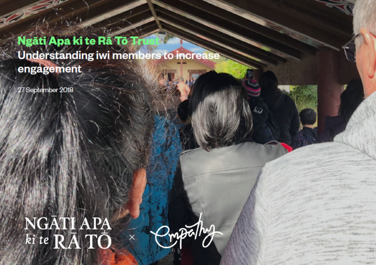 Empathy X Ngāti Apa ki te Rā Tō