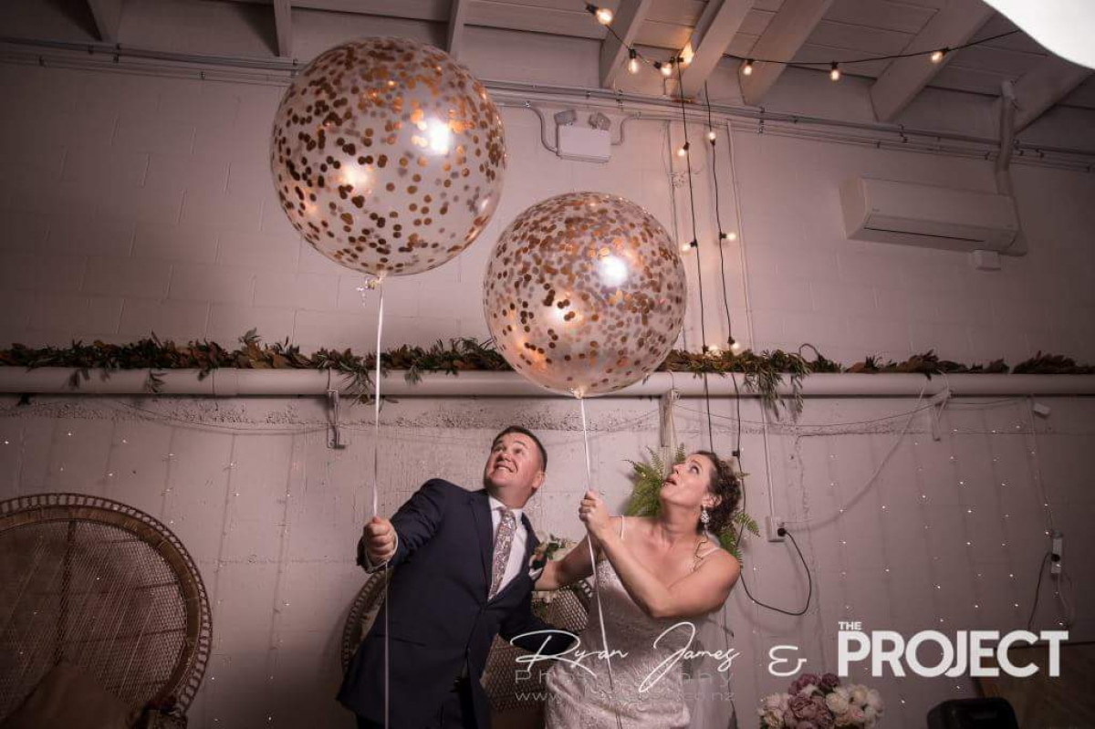 Married, live on TV