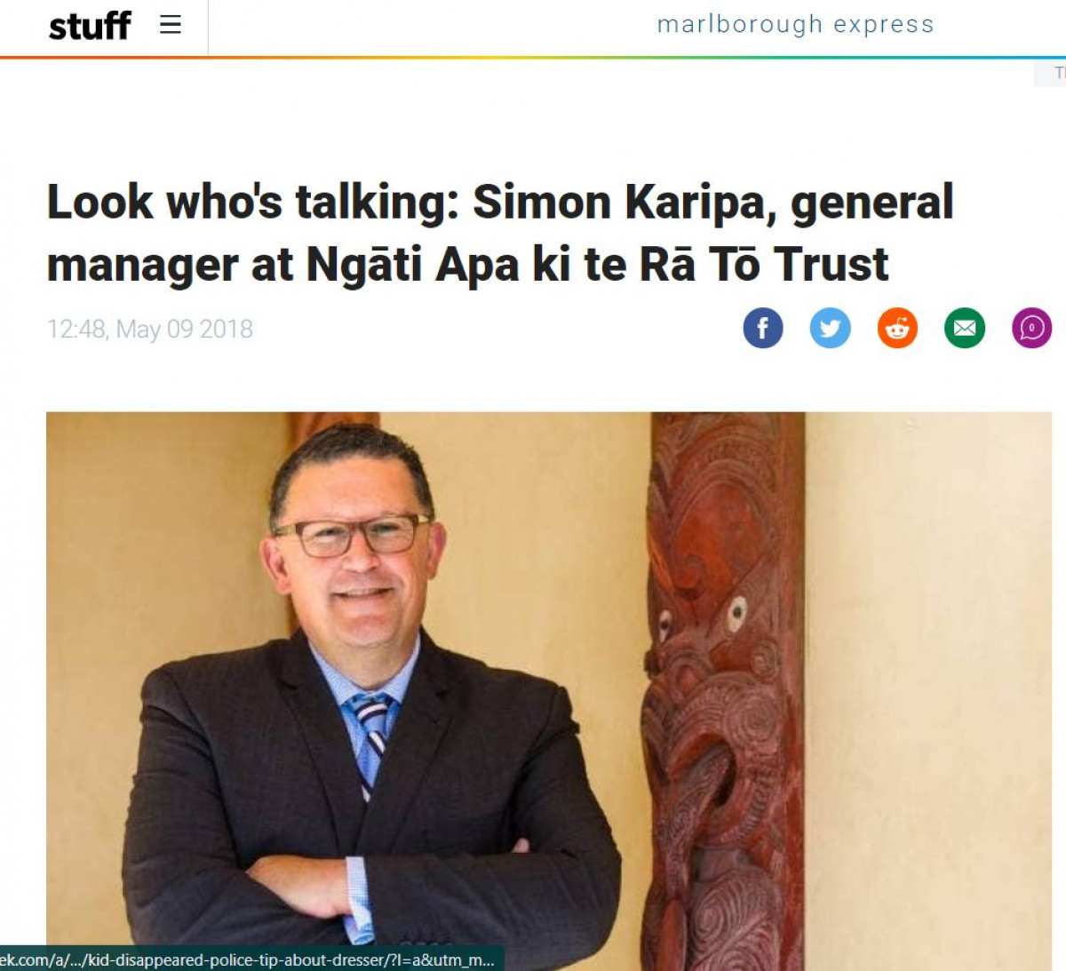 Look who's talking: Simon Karipa, General Manager at Ngāti Apa ki te Rā Tō Trust